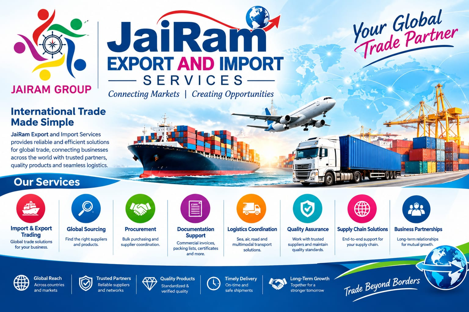 JaiRam Import and Export